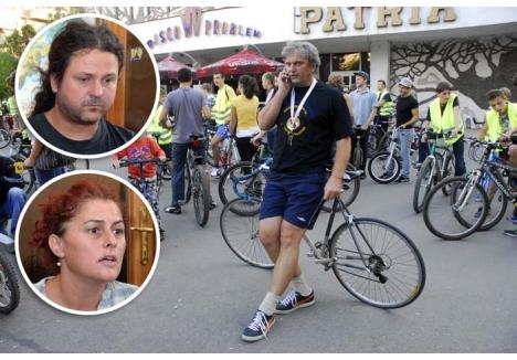 ÎNFRUNTARE ÎN PARC. Fero Egyed şi iubita lui, Andrea Molnar (în medalioane), povestesc că pe 30 iunie, când se plimbau prin parc, consilierul UDMR Sarkozi Zoltan (foto) s-a repezit spre bărbat şi l-a ameninţat. "Dacă nu era cu bicicleta în mână, cred că mă şi lovea acolo", susţine Egyed